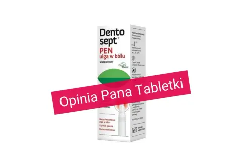 Dentosept PEN - preparat na odbudowę dziąseł, przynosi ulgę w bólu i przyspiesza gojenie.
